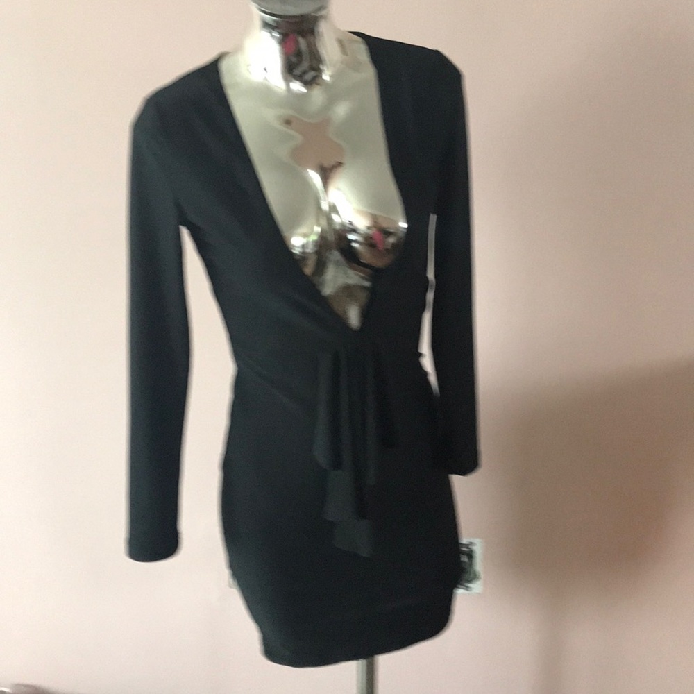 LBD w/deep v and back cut out